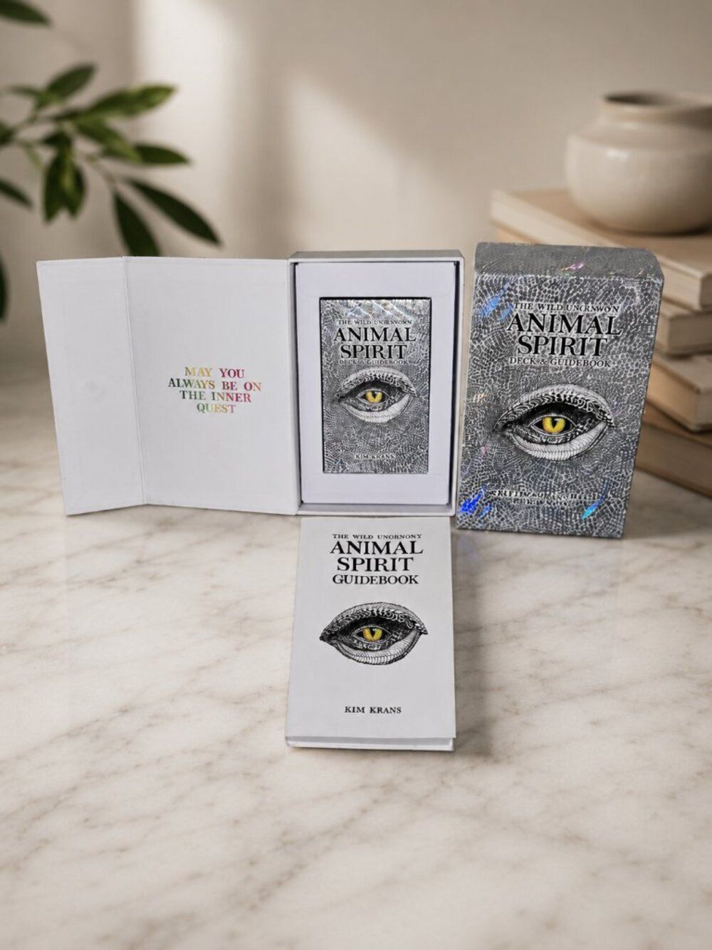 The Wild Unknown Animal Spirit Oracle Tarot Deck & Guidebook By Kim Krans